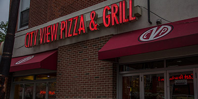 Picture of Store Front City View Pizza and Grill