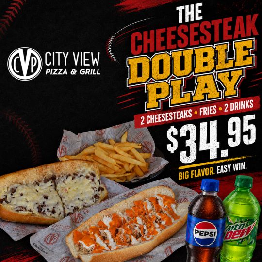 Cheesesteak Double Play
