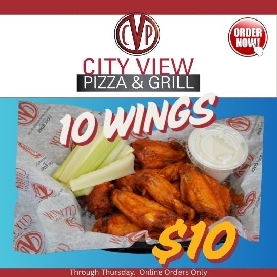 CVP Wings - 10 for $10